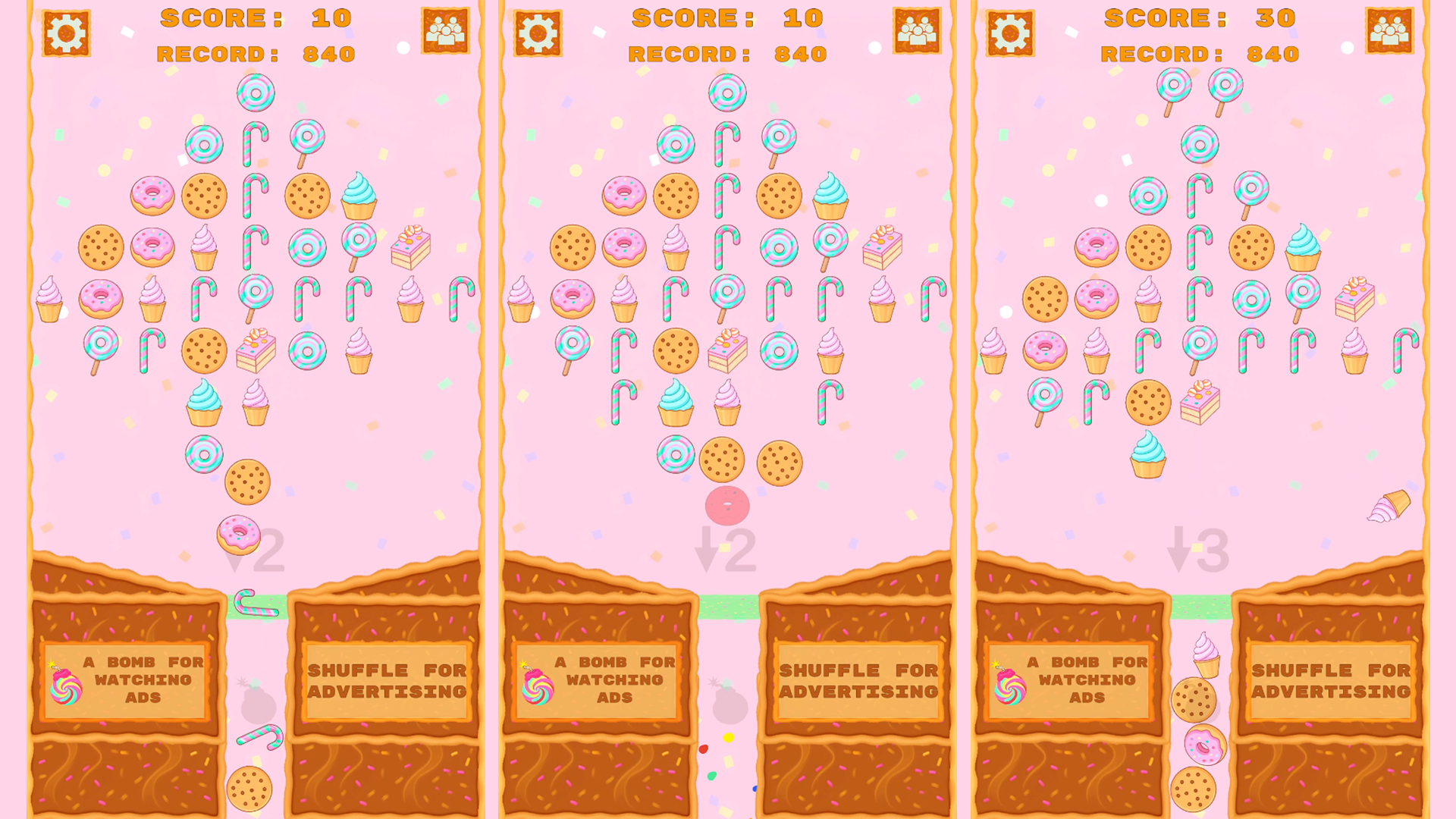 Drop the Sweets and merge — screenshot 1