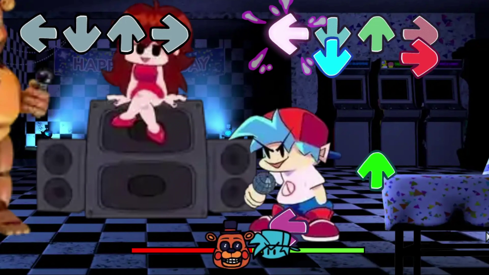 Friday Night Funkin' vs. FNaF 2 screenshot 1