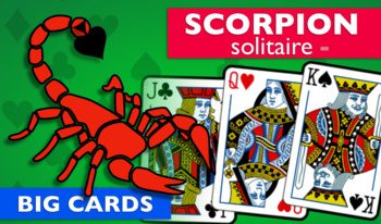 Scorpion Solitaire - Big Cards