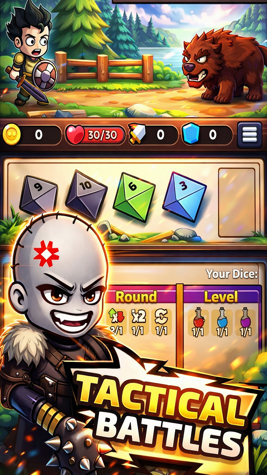 Warrior DIce: Idel - RPG screenshot 4