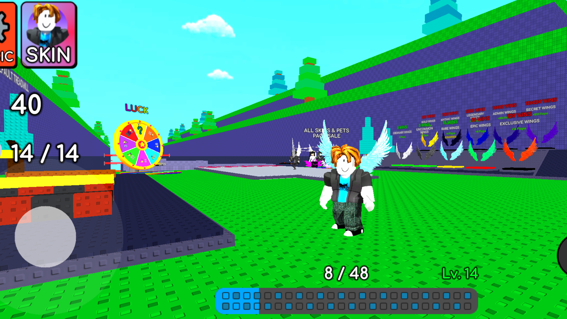 Escape with Wings Obby Tycoon 3D Online — screenshot 3