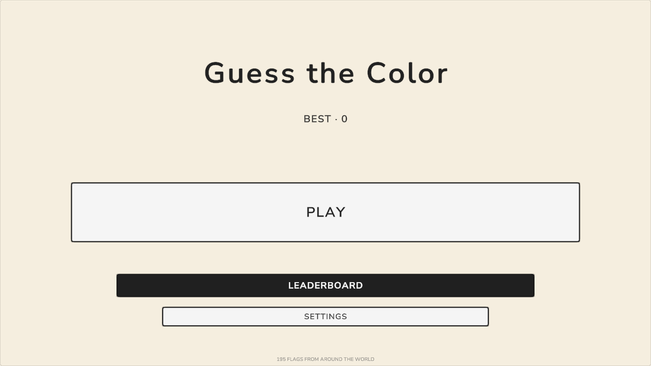 Guess the Color — screenshot 3