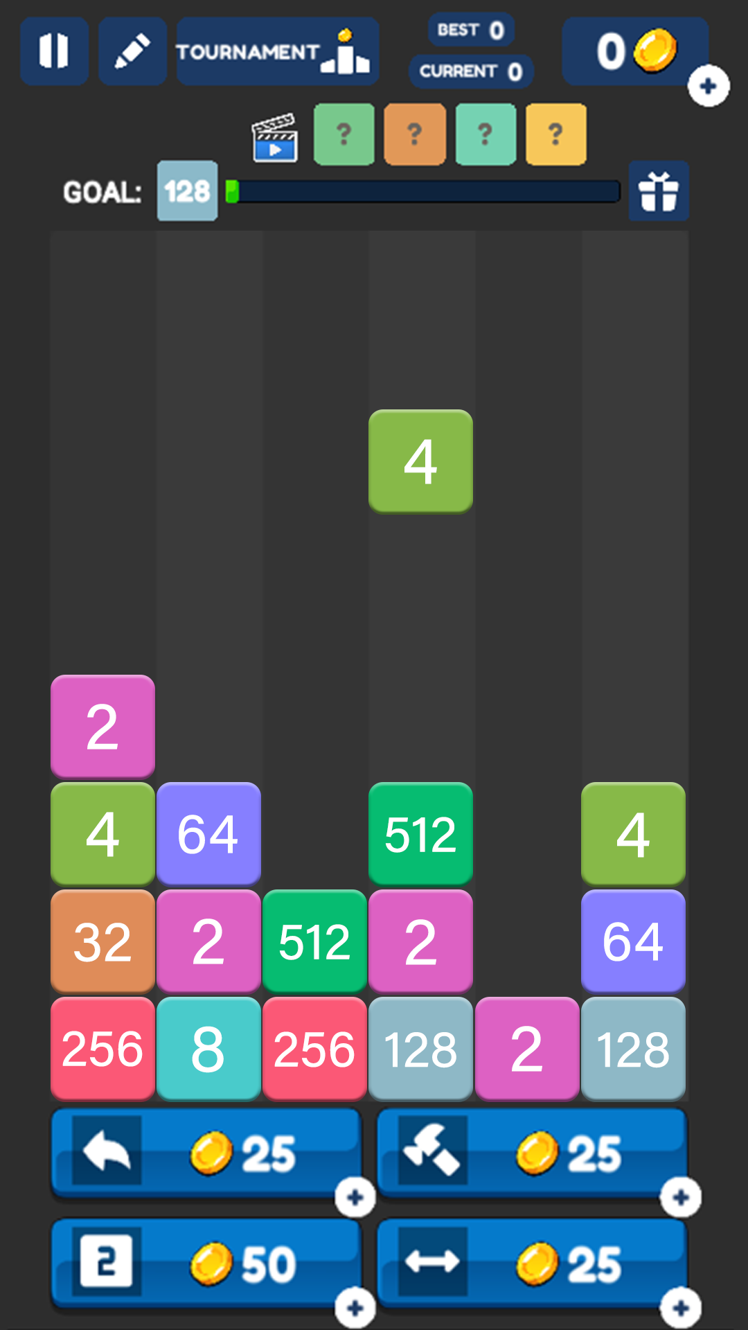 2048: Merge Blocks Up! screenshot 5