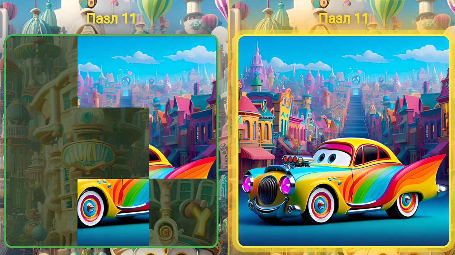 Автомобили - 30 пазлов — screenshot 3