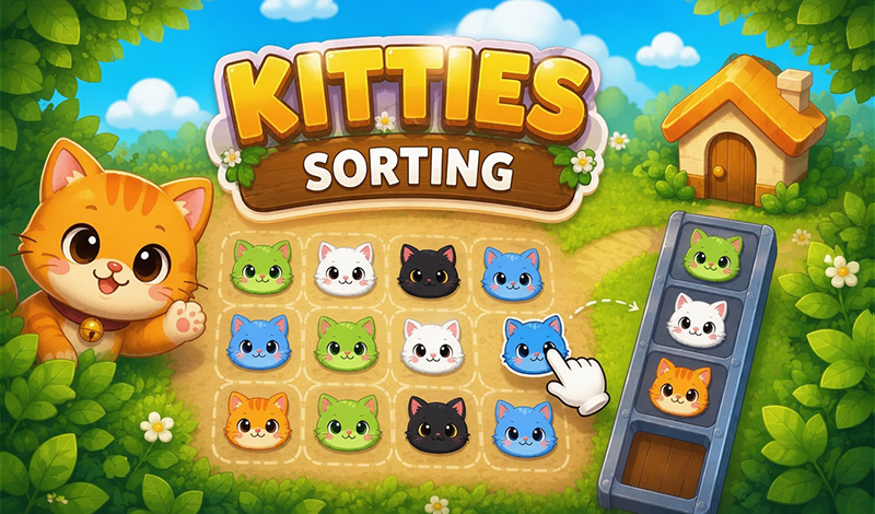 Kitties Sorting game cover