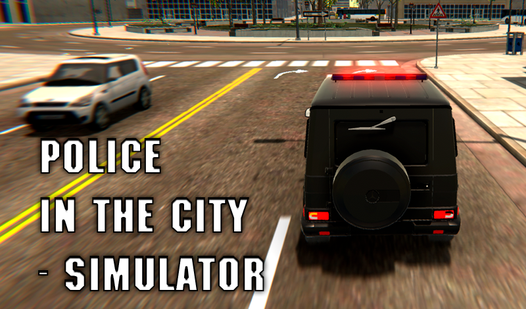 Police in the city - simulator  loading=