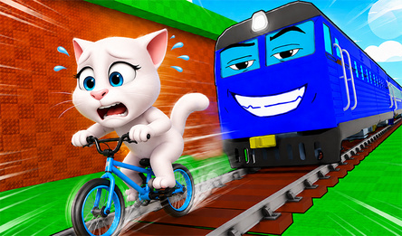 Cat Run Train!