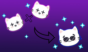 Merge Emoji Cats