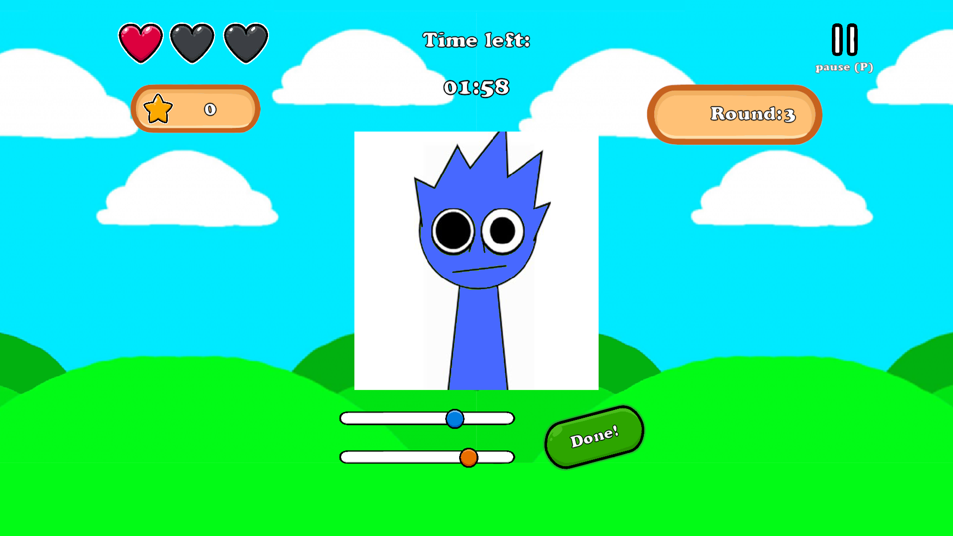 Guess the color Sprunki — screenshot 4