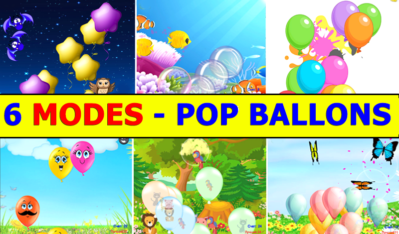Pop ballon kids game cover