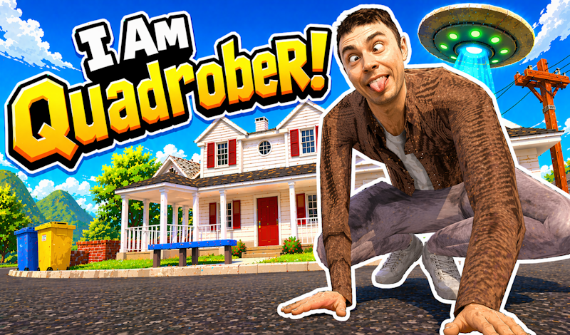I Am Quadrober! game cover
