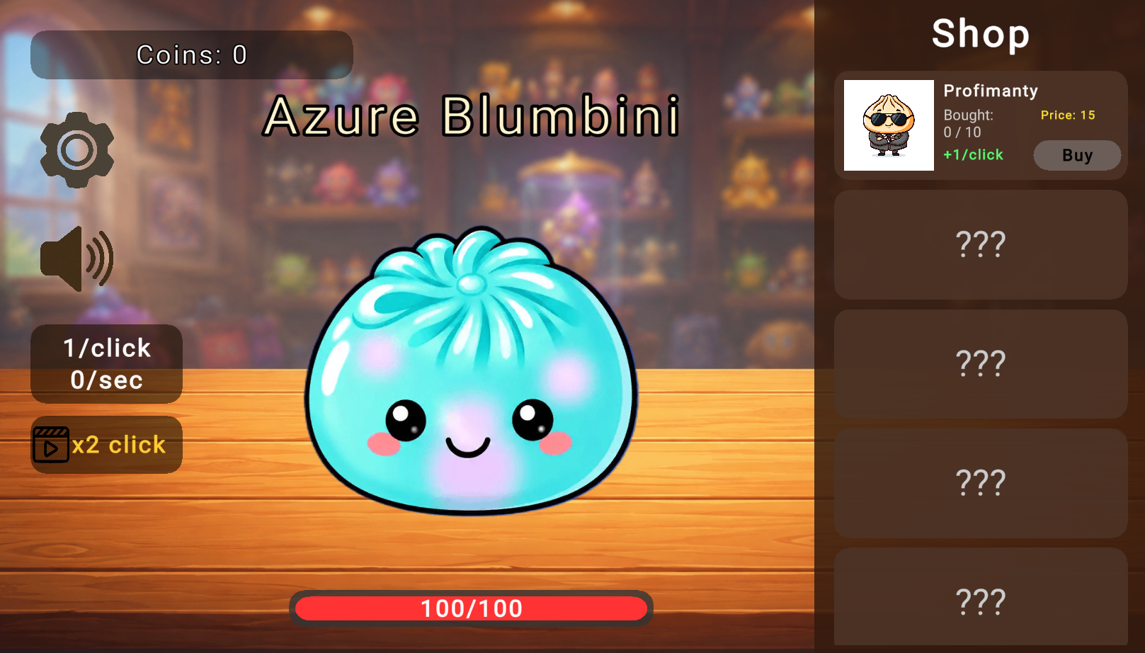 Toothy Squish Dumplings: Clicker — screenshot 1