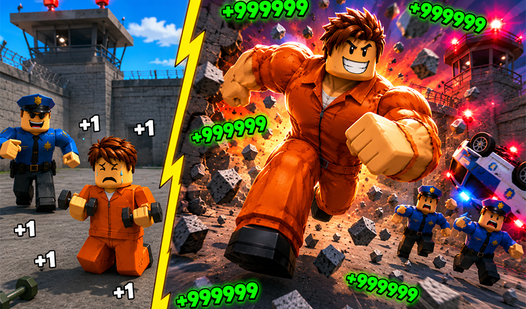 +1 Strength! Prison Escape! — trailer