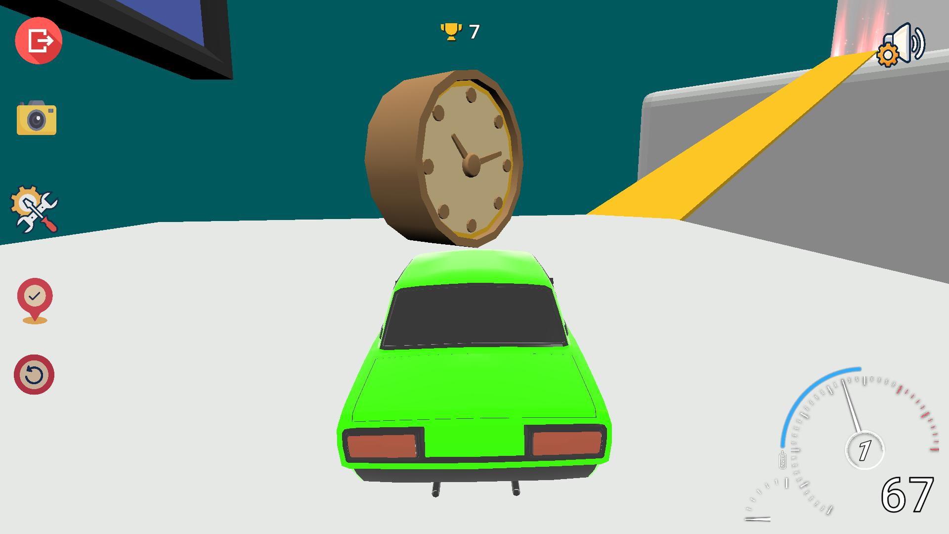 Mini Car: Room Parkour screenshot 8