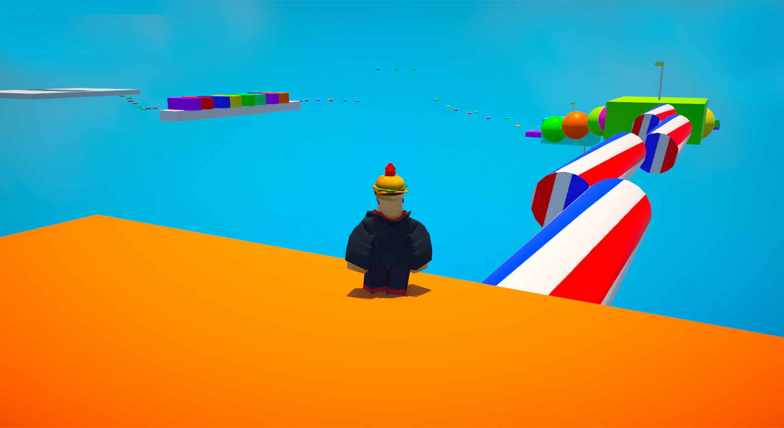 Обби: Хардкорный Паркур по Батутам — screenshot 2