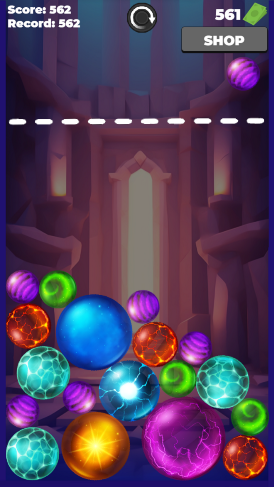 Connect the balls together screenshot 5
