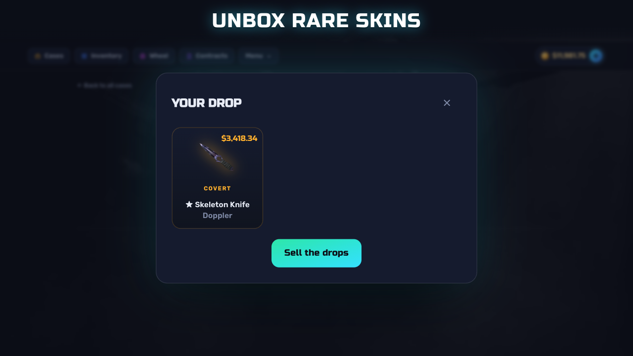CS:GO Cases screenshot