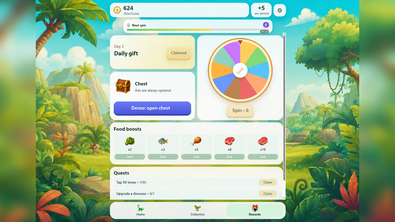 DinoClick: Egg Mystery — screenshot 3