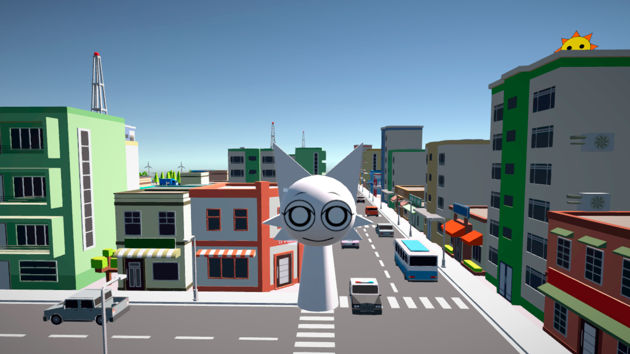 Sprunki 3D: Find All in the City screenshot