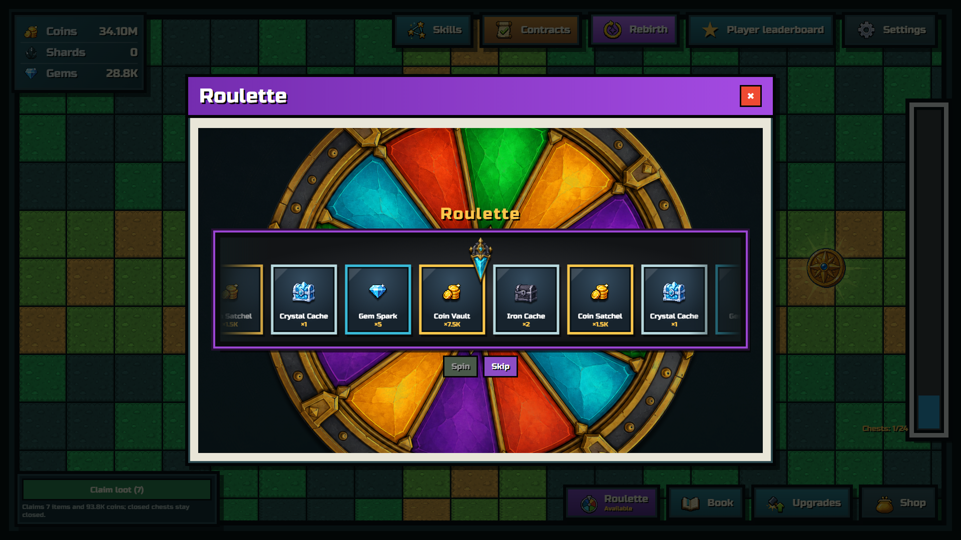 Treasure Button: Click the Button — screenshot 4