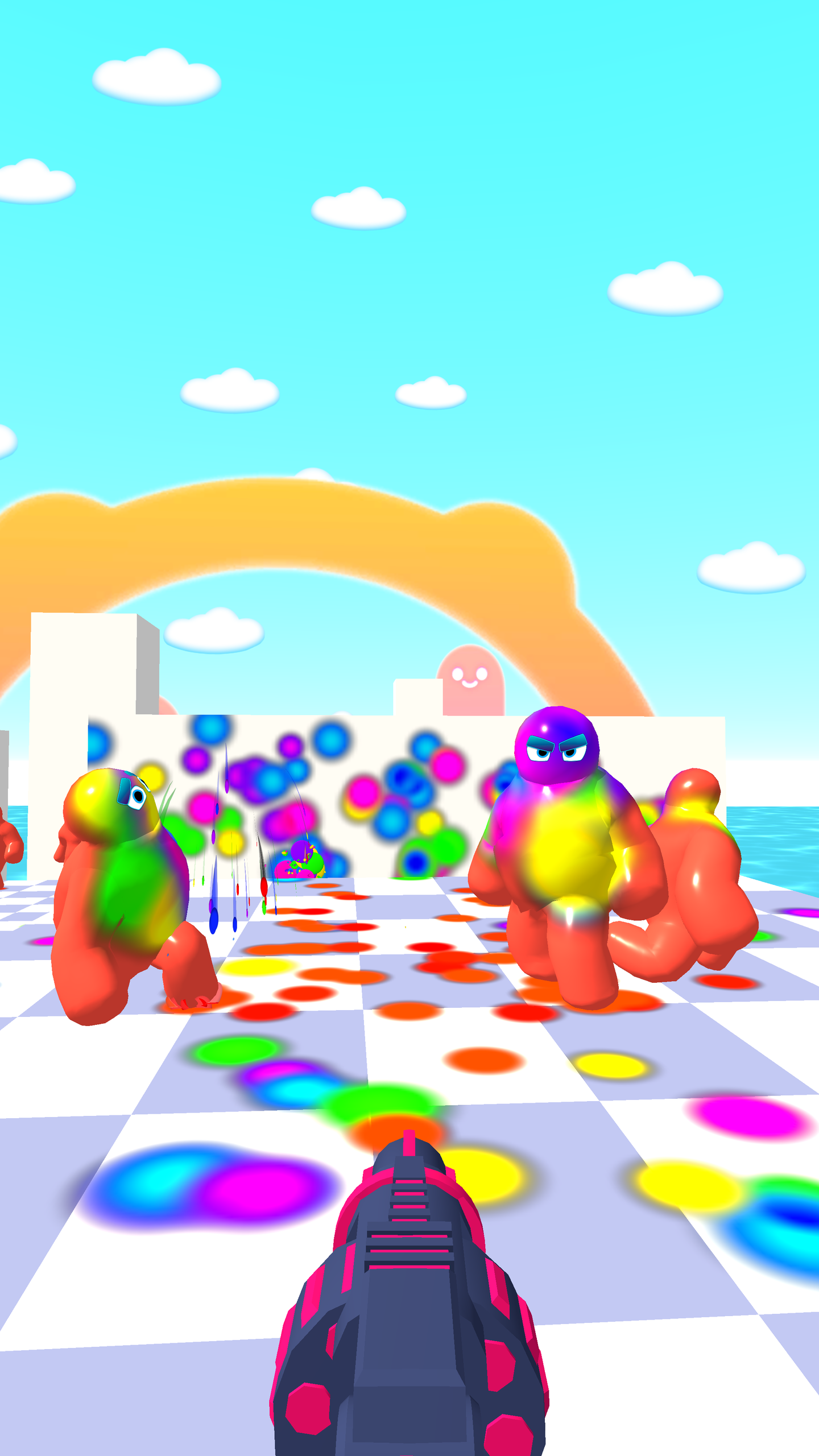 Gun and Paint: Jelly Shooter 3D screenshot 20