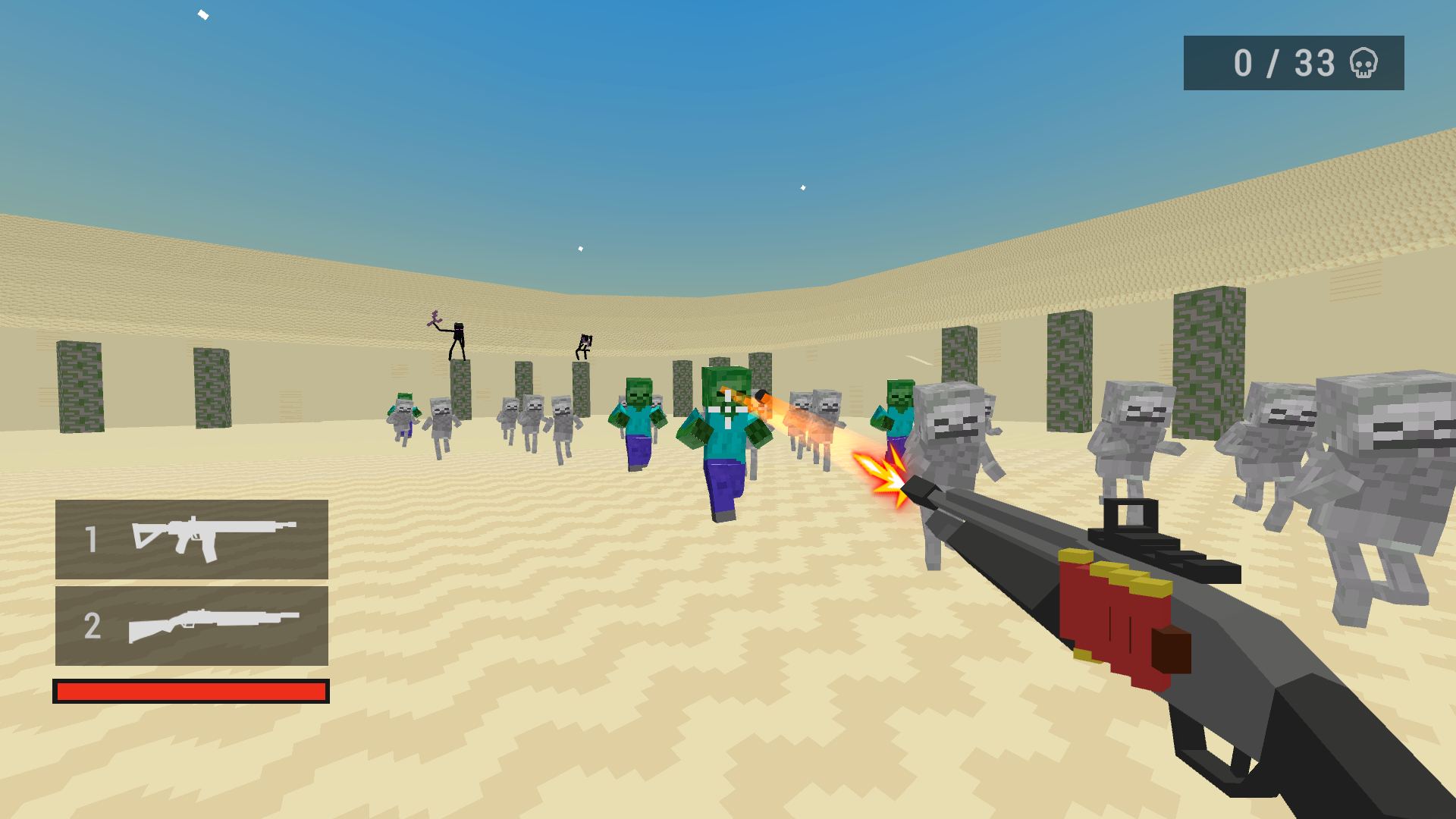 Noob: Mob Attack screenshot