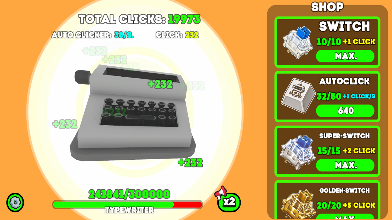 Mega clicker screenshot 4