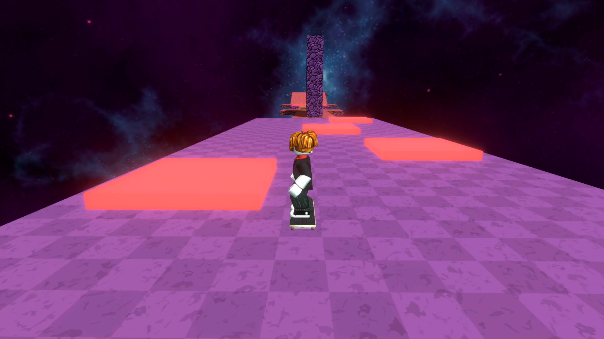 Obby: space skateboard screenshot