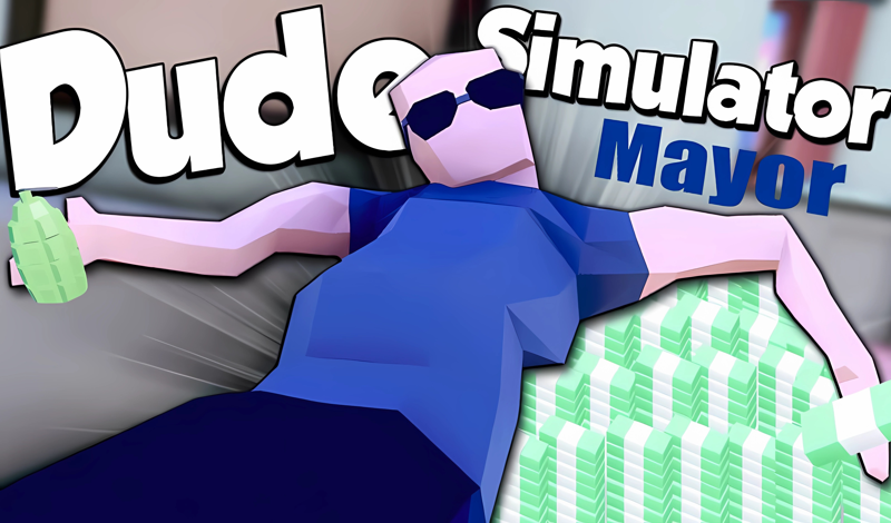 Dude Simulator: Mayor game cover