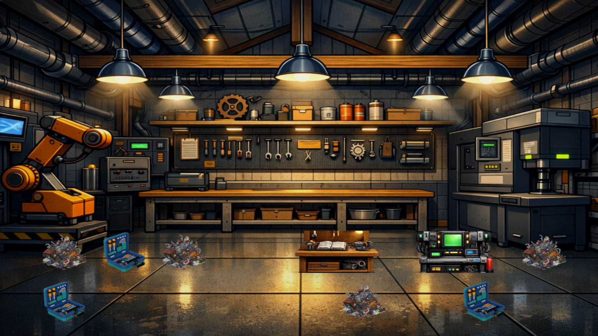 Factory from scratch — screenshot 2