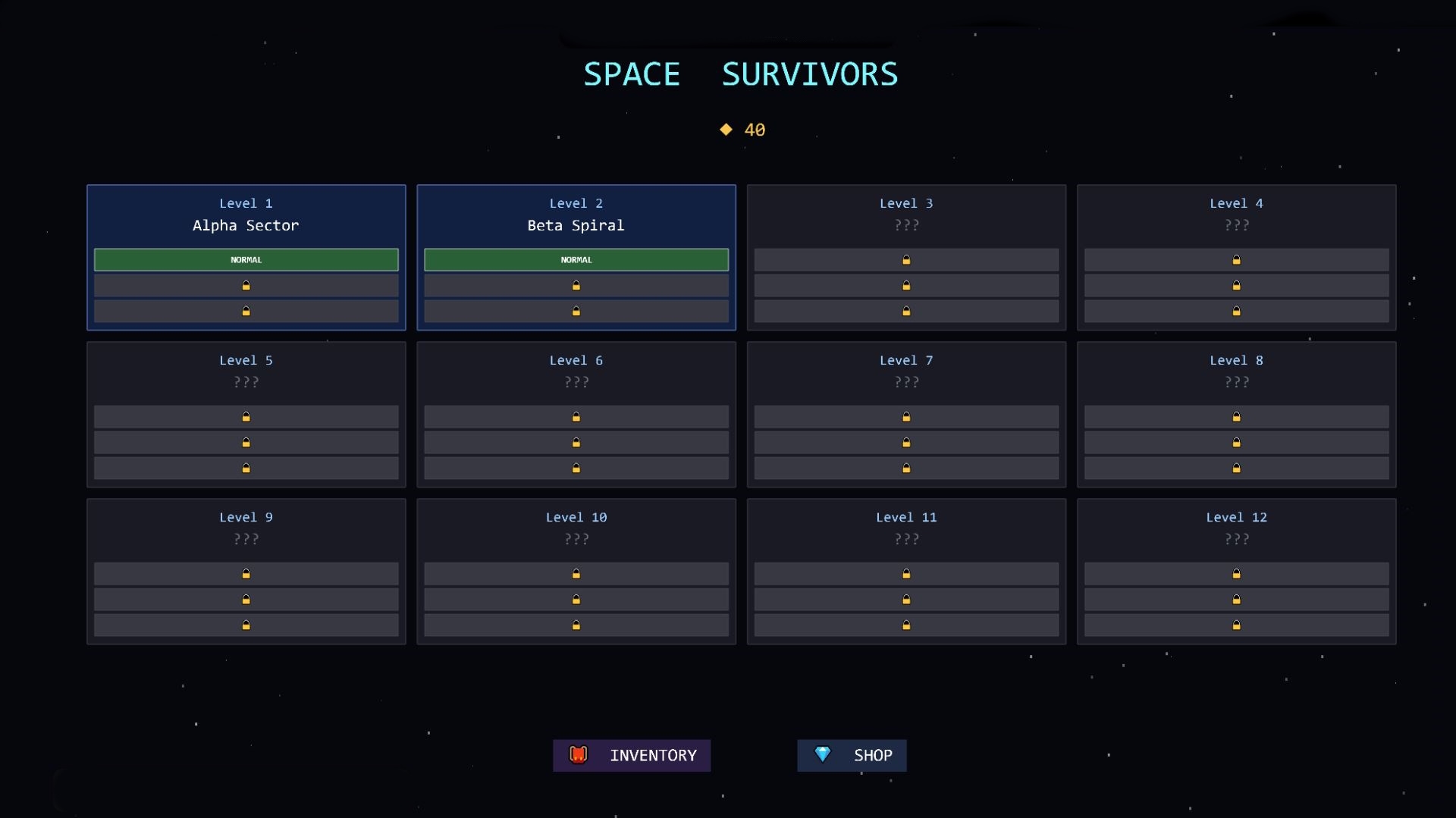 Space survivors — screenshot 1