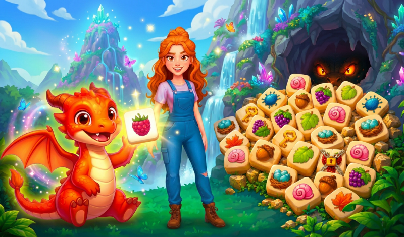 Lost Dragon: Match Adventure game cover