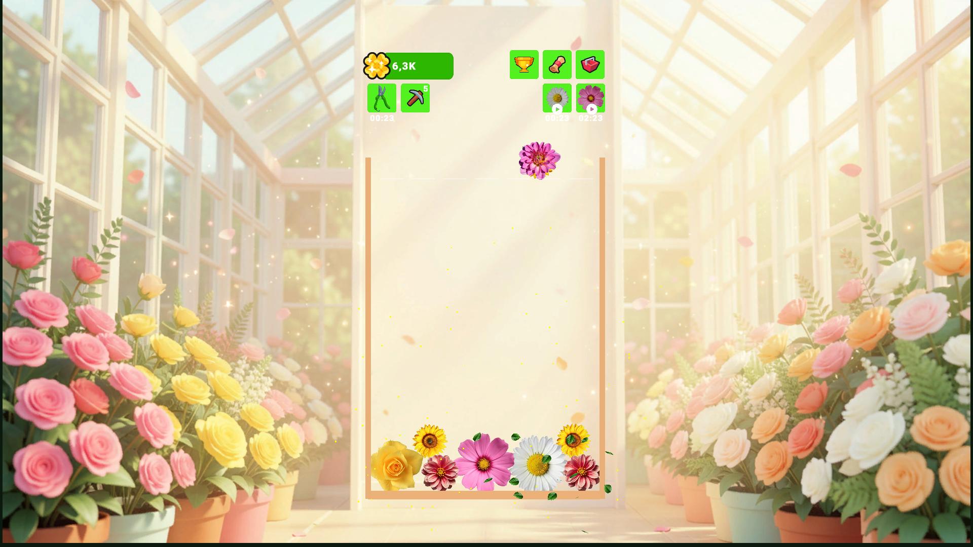 Flower Magic: merger and sale — screenshot 3