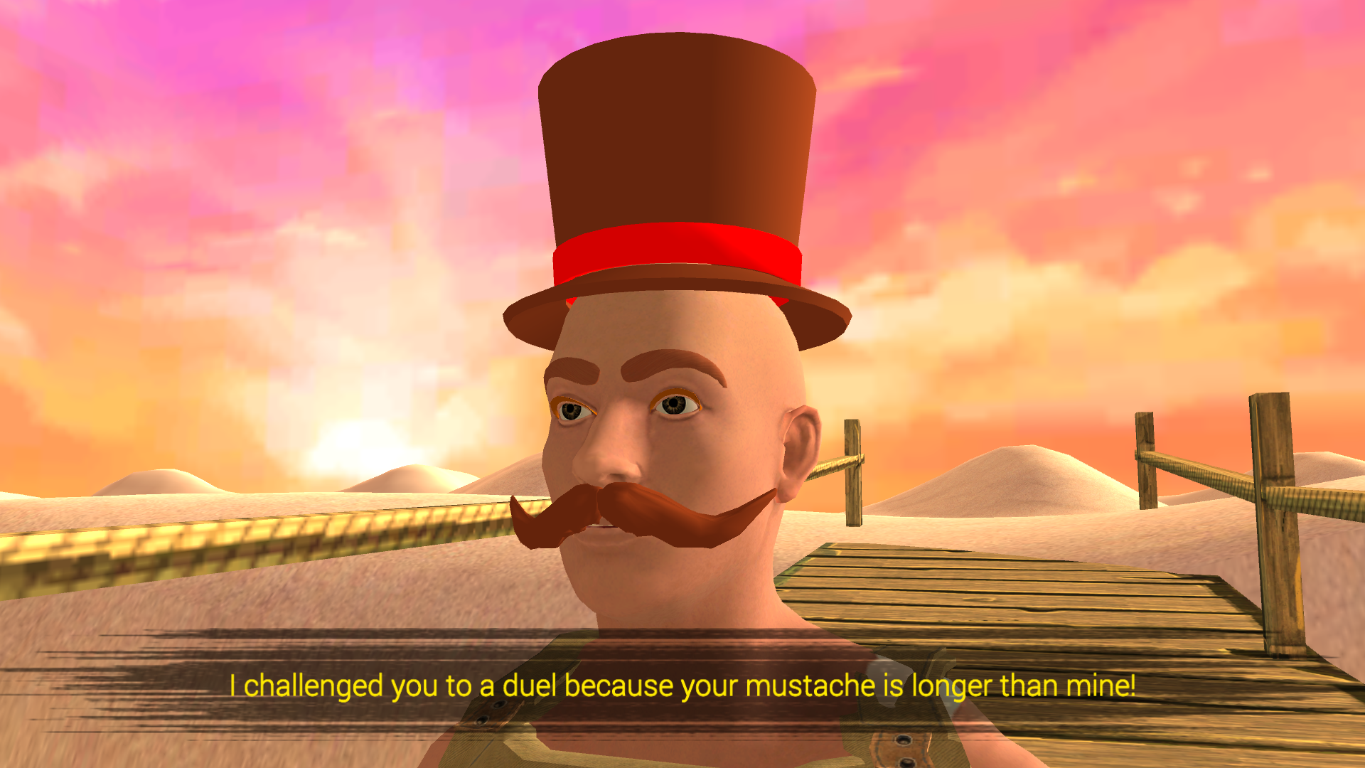 Men's Duel Simulator 3D screenshot