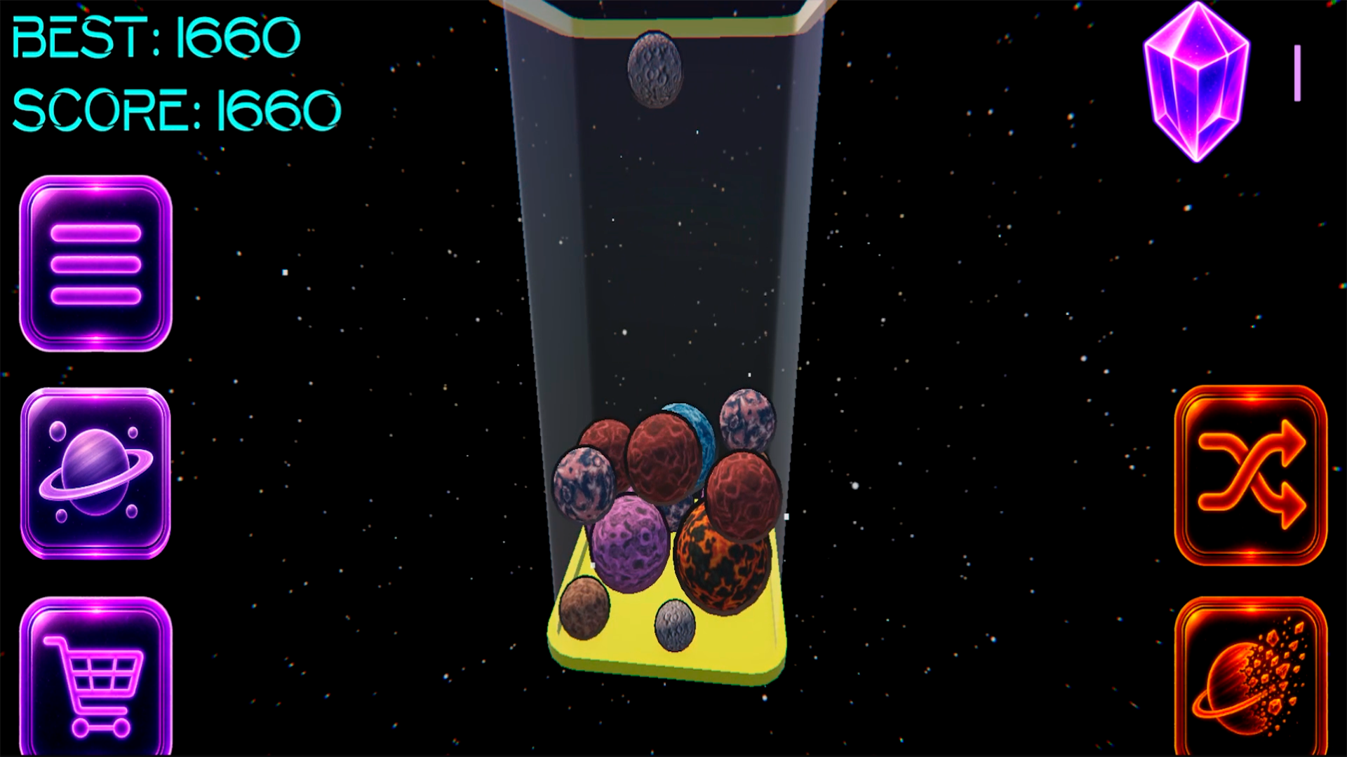 Merge Planets 3D — screenshot 1