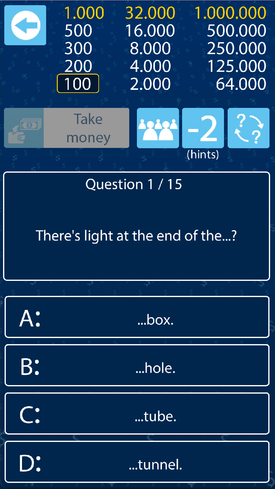 Do you want to be a millionaire? screenshot 8
