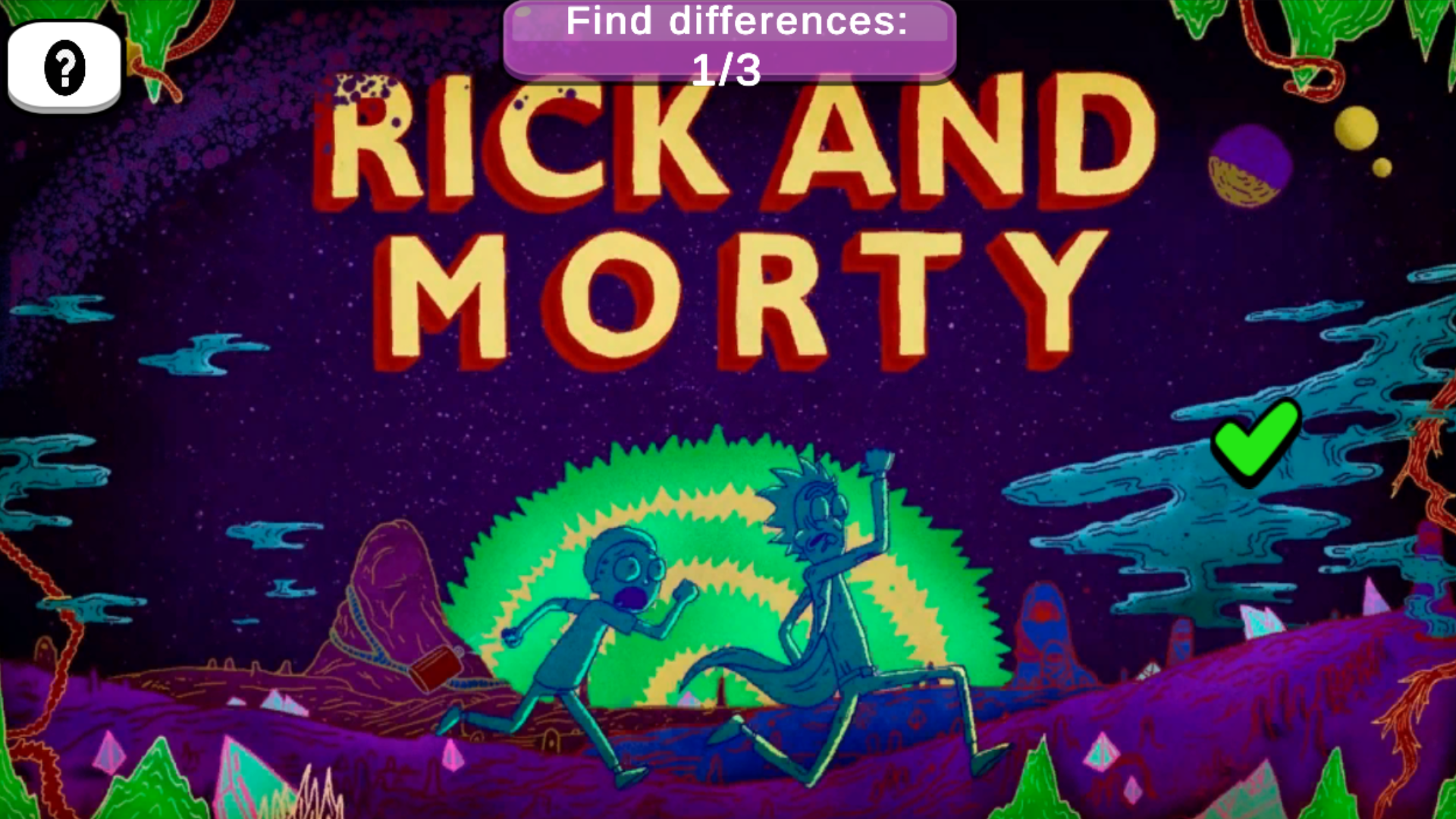 Rick and Morty: Finding the Differences — screenshot 2