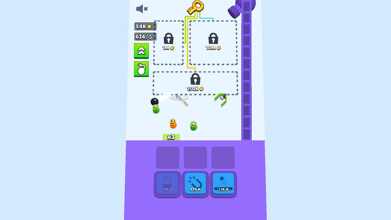 Idle PinBall - Merge Clicker screenshot