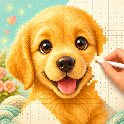 Paint by Numbers: Cute Pets icon