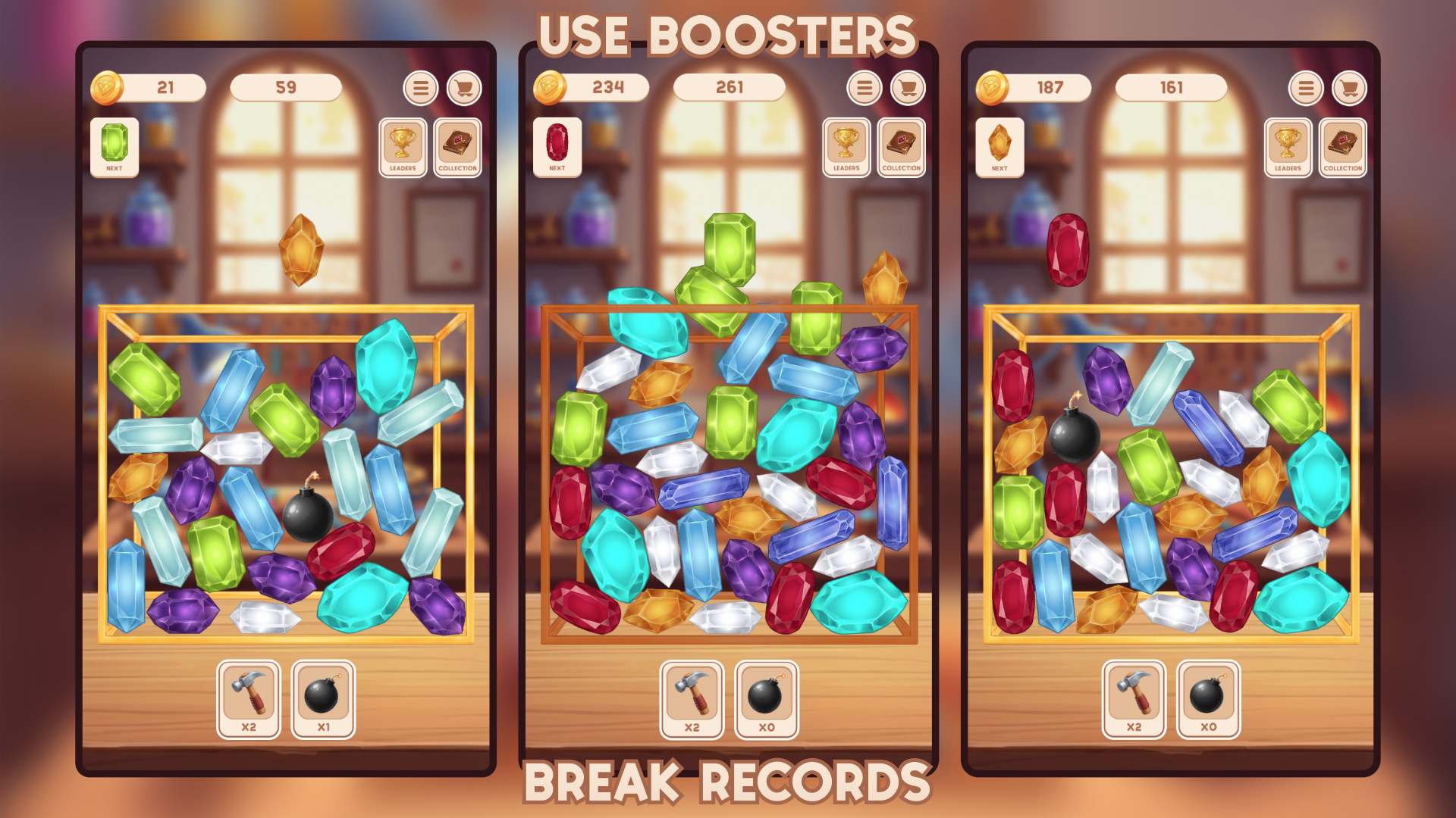 Minerals: Merge & Learn — screenshot 2