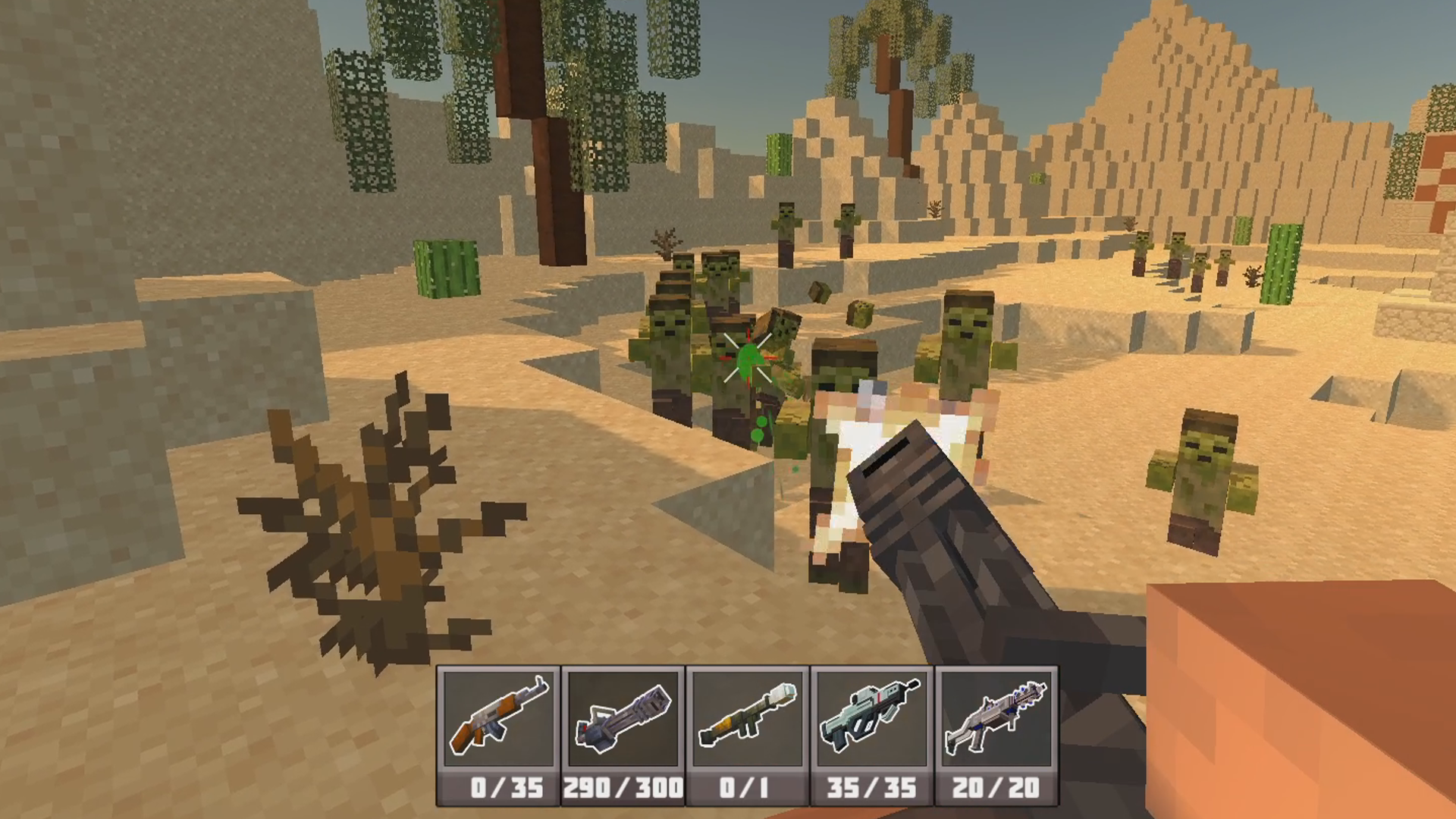 Shooter Craft: Zombie Apocalypse screenshot