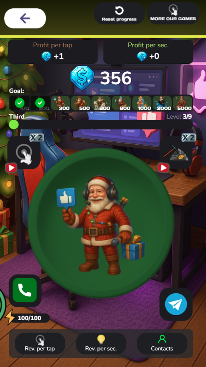 Call Santa Claus: Father Frost Video Call and Chat screenshot 5