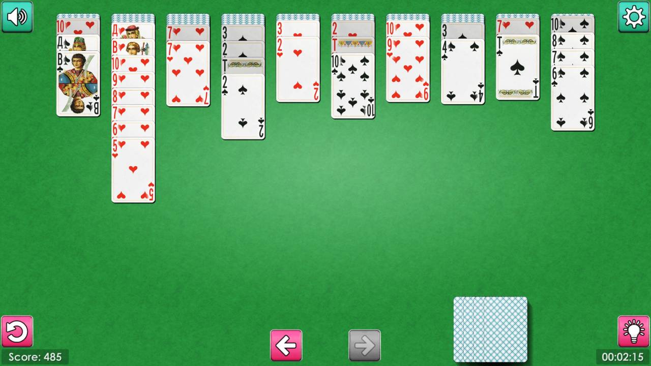 Spider Solitaire: Soviet Cards — screenshot 2