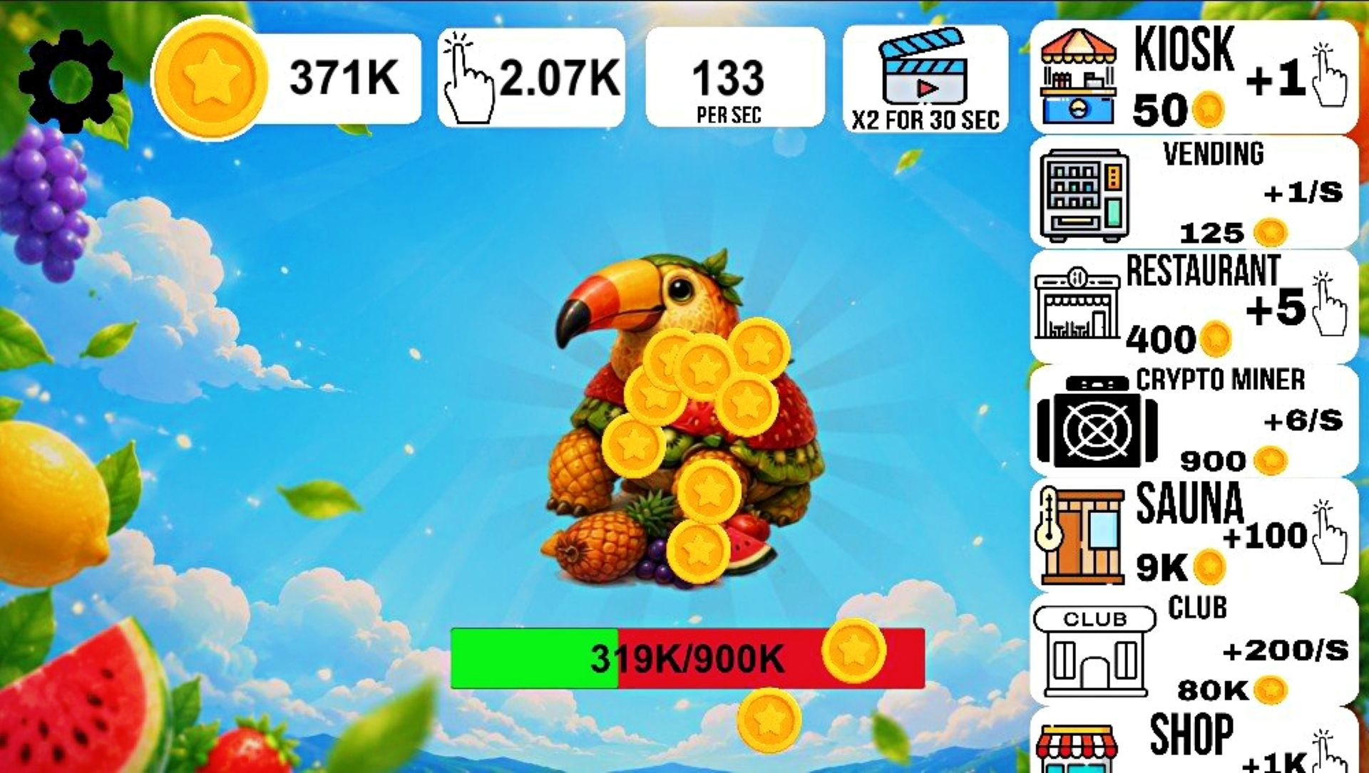 Tutello Frutello: Italian Clicker — screenshot 2