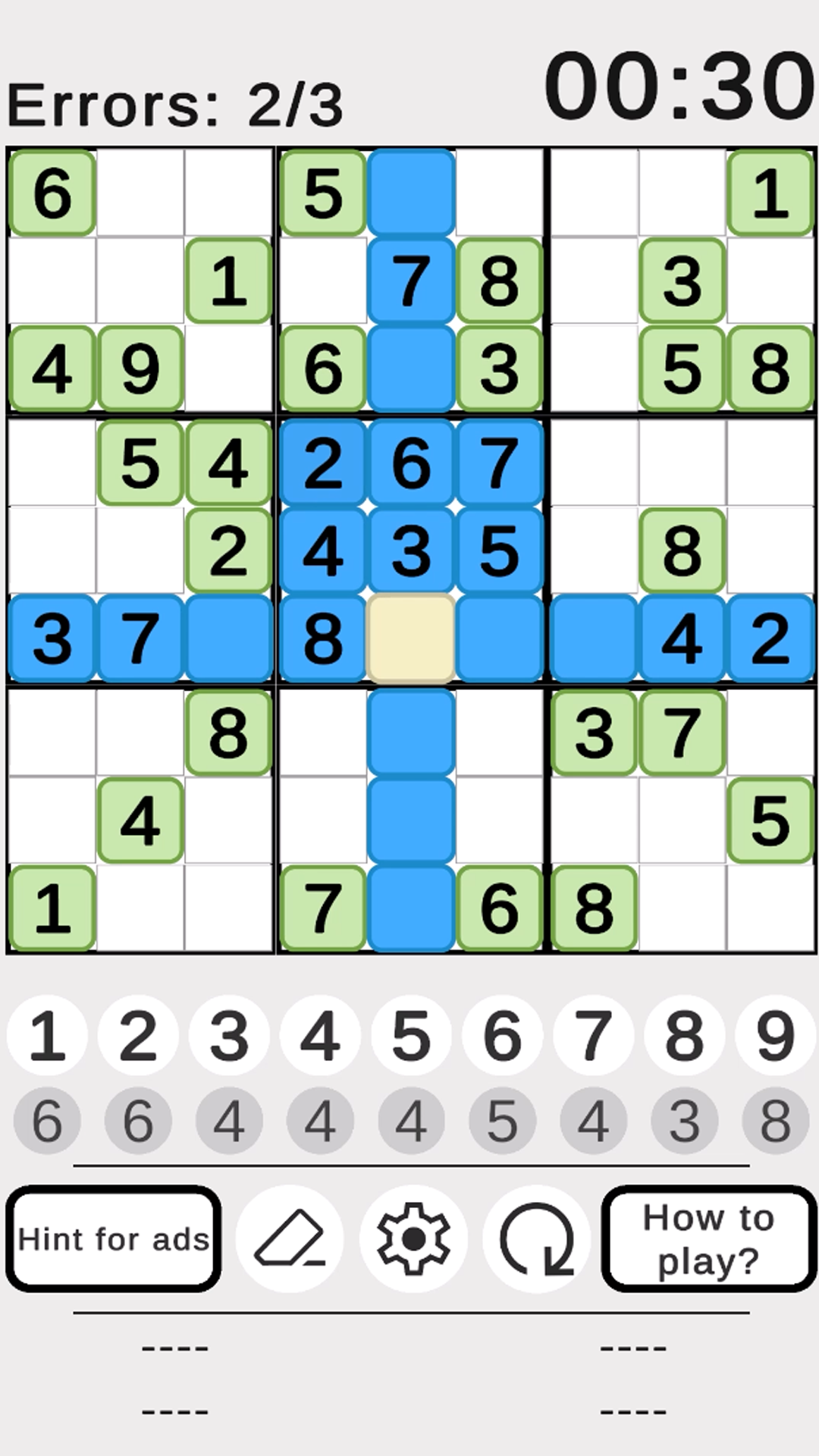 Sudoku classic (9) screenshot 5