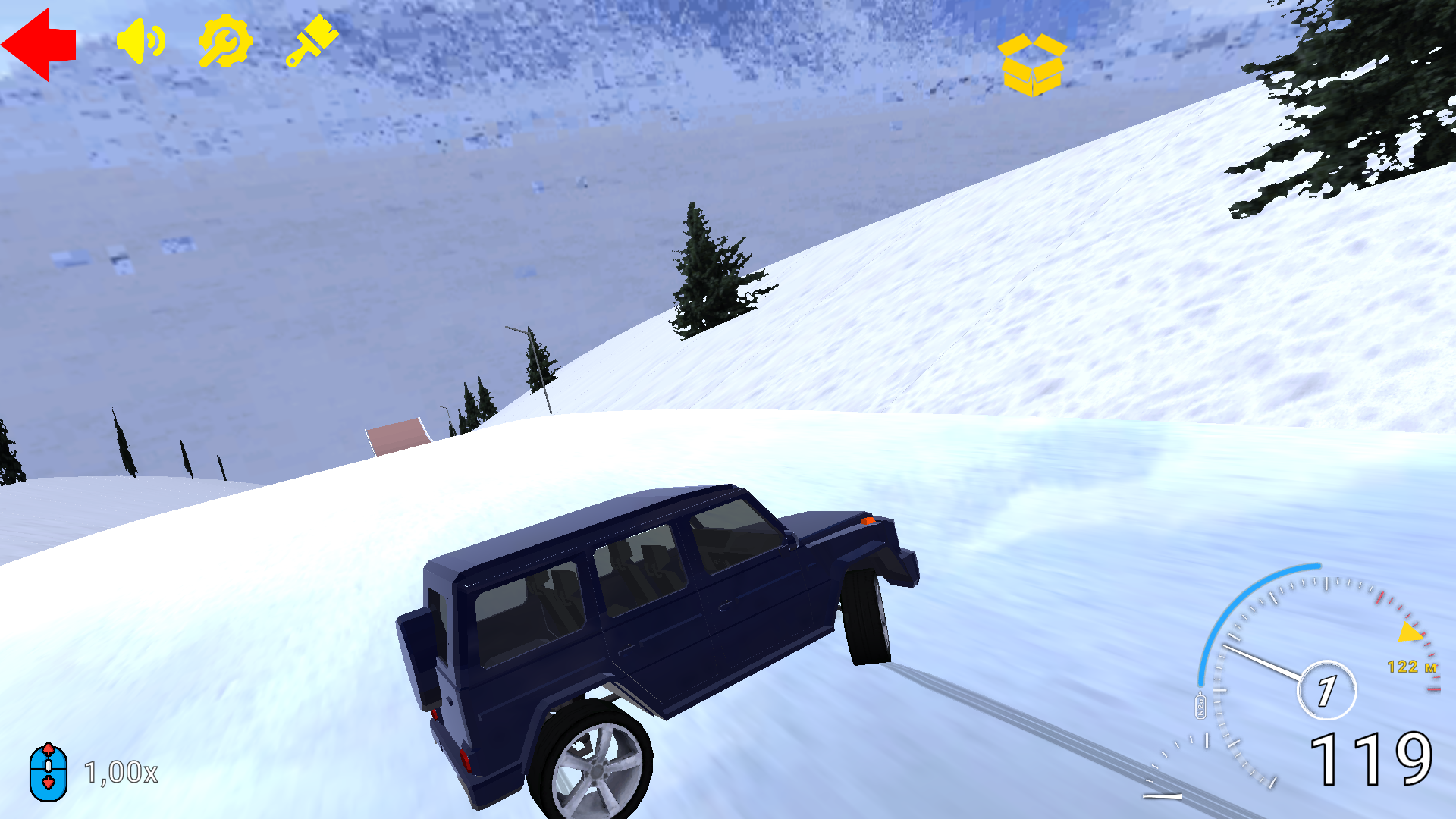 Авто Песочница: Безумный Спуск — screenshot 6