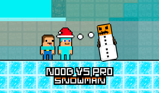 Noob vs Pro Snowman