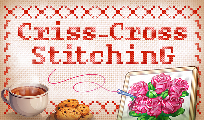 Criss-Cross Stitching game cover