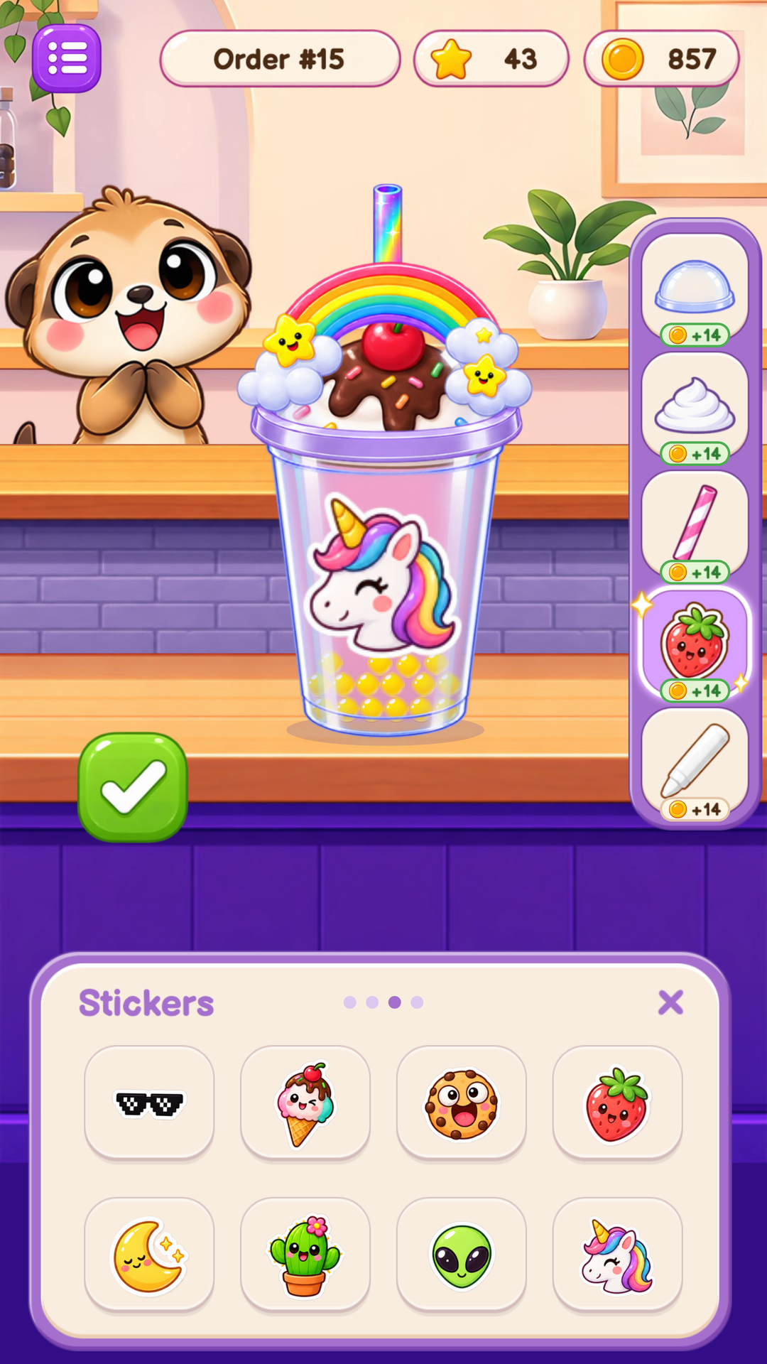 Boba: Bubble Tea DIY Drink Simulator screenshot 8