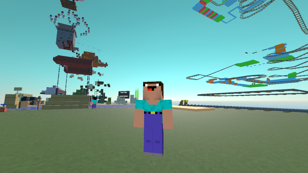 Nubik and Obby Kart Ride screenshot